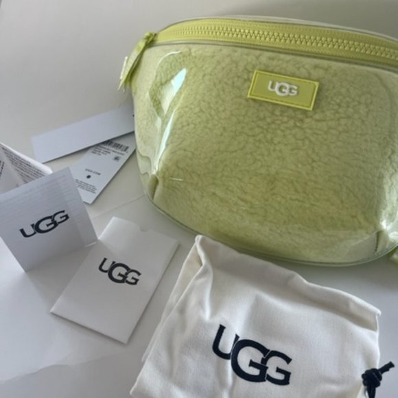 NWT UGG NASHA BELT BAG CROSSBODY CLEAR MSRP $125 - Picture 2 of 8